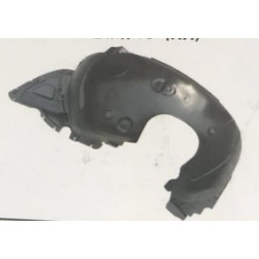 Doublure d'aile avant Skoda Sk66017 en plastique noir pour Superb 2016, pièce de rechange et de réparation - Product Image 1