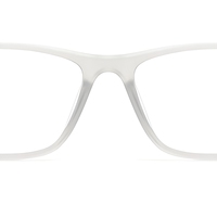 Montures de lunettes de sport pliables pour hommes grandes tailles TR90 pour usage quotidien, lunettes optiques transparentes/grises