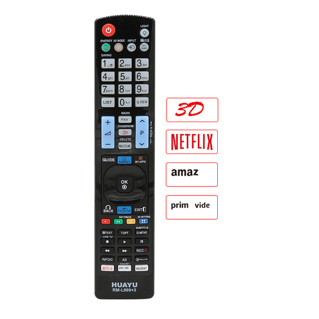 HUAYU RM-L999+3 Replacement Remote Control for LG Smart TV AKB73615303 AKB73615302 AKB73615361 AKB73615362