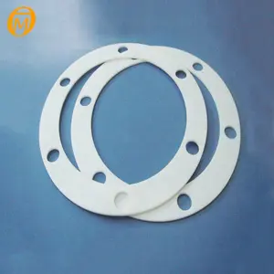 PTFE FKM EPDM NBR Full Face Rubber Gasket For Pipe Flanges Flanged Fittings