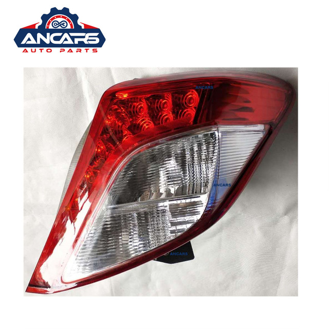Car Tail Light for Toyota Vitz 2011 2012 2013 2014 Rear Tail Lamp Body Parts Auto Back Lamp 81551-82810 81561-52750