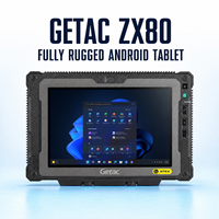 Getac ZX80 Panel PC Resistente a Tres Factores Adversos para Uso en Servicios Públicos, Logística y Vehículos, Pantalla 1920x1200, Qualcomm, 12GB RAM, 256GB de Almacenamiento