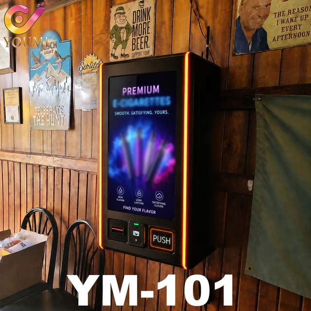 Multi-Payment 24/7 Service Id Scanning Vending Machine for Small Item Lipstick Candy Snus Zyn Can Restricted Product