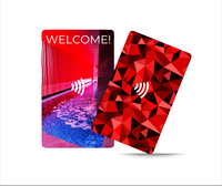 Drucken RFID NFC Chip Mitglied Hotels chl üssel Besuch Zugangs kontroll karte mit Magnetst reifen