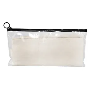 Прозрачная водонепроницаемая сумка-Бикини на молнии из ПВХ