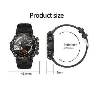 Montre connectée sportive <span class=keywords><strong>pour</strong></span> homme CF11, étanche IP67, moniteur de fréquence cardiaque, suivi de la forme physique, mesure de <span class=keywords><strong>l</strong></span>'<span class=keywords><strong>oxygène</strong></span> sanguin, smartwatch - Product Image 6