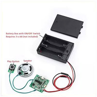 Module d'enregistrement vocal USB programmable, puce sonore enregistrable, lecteur de musique pour cartes de vœux DIY, jouets et boîtes cadeaux