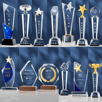 Trofeo de Cristal Personalizado, Premio Deportivo de Cristal para Ceremonias de Competición, Reconocimiento Corporativo