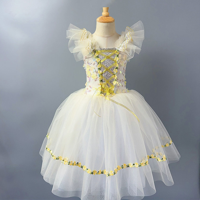 Fée des fleurs jaune clair