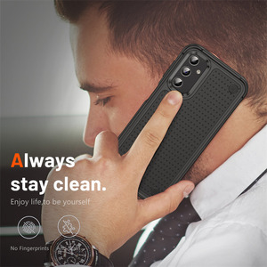 Custodia Ibrida Antiurto per <span class=keywords><strong>Samsung</strong></span> <span class=keywords><strong>Galaxy</strong></span> A25 A15 A24 A54 A22 <span class=keywords><strong>A73</strong></span> A53 A33 A71 A32, Cover Posteriore Morbida in TPU e Plastica - Product Image 4