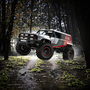 MJX H18P 1/18 Coche Teledirigido RC sin Escobillas Ford Bronco Baja 1000, Camioneta Todoterreno a Escala, 4 Canales <span class=keywords><strong>T4E</strong></span>, Alcance de 100m, Requiere Batería AA - Product Image 3