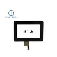 Écran tactile capacitif de 5 pouces FT5336 10PIN G+G, transmittance de 85%, 272x480, multitouch pour panneau industriel