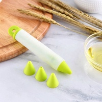Stylos de décoration de gâteaux en silicone pour lettrage alimentaire, personnalisables en couleur et logo – Nouveauté très demandée