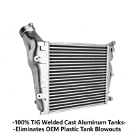 Intercooler Droit Entièrement en Aluminium 7L5145804B 95511064001 96276 IATF 16949 pour Porsche Cayenne 4.5T 4.8T Turbo Upgrade