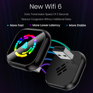 Flash Deal Mini Seamless <b>USB</b> Connector, <b>Plug</b> and Play, Wireless CarPlay Android Auto Converter - Product Image 4