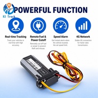 Rastreador GPS 4G para Vehículos, Sistema Dual, Resistente al Agua IP67, Corte Remoto de Combustible, Inmovilizador de Motor, Posicionamiento en Tiempo Real, Venta al Por Mayor OEM