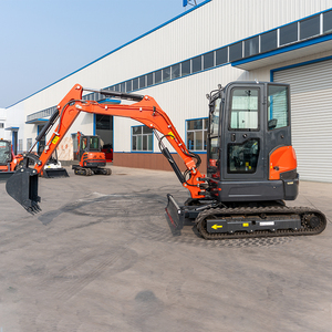 Nouvelle mini-excavatrice sur chenilles agricole diesel de haute qualité fabriquée en Chine avec moteur Yanmar, cabine, pompe et moteur KYB - Product Image 5