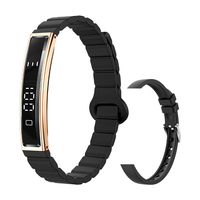 Nuevo Reloj Inteligente Deportivo de Moda para Parejas, Resistente al Agua 5ATM, Correa de Acero Inoxidable, Modelo B3