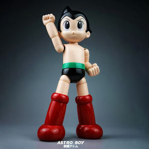 Sculpture en fibre <span class=keywords><strong>de</strong></span> verre <span class=keywords><strong>de</strong></span> grande taille personnalisée pour l'extérieur, figurine d'<span class=keywords><strong>action</strong></span> d'anime japonais, statue en résine Astro Boy en fibre <span class=keywords><strong>de</strong></span> verre - Product Image 4