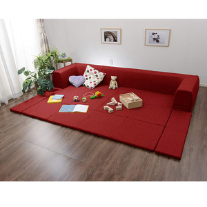 โซฟาเบดแบบปรับเปลี่ยนได้รูปตัว L พับได้อเนกประสงค์ บรรจุโฟม สำหรับเด็ก สัตว์เลี้ยง ผู้ใหญ่ ผู้สูงอายุ - Product Image 1