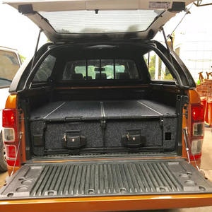 Invia le <span class=keywords><strong>Dimensioni</strong></span> per Personalizzare Cassetto Scorrevole Rivestito in Moquette per Vano di Carico Pickup 4x4 per Vigo Revo Tundra Tacoma Ranger D-max - Product Image 1