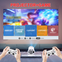Projecteur de jeux vidéo Topleo, projecteur portable HD LED, home cinéma, mini projecteur, Android intelligent, Wifi, projecteur de jeux 4K