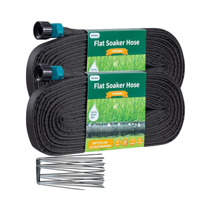 <span class=keywords><strong>Tubo</strong></span> Irrigazione Piatto Personalizzato da 30 Metri con Picchetti per <span class=keywords><strong>Giardino</strong></span>, <span class=keywords><strong>Tubo</strong></span> <span class=keywords><strong>Gocciolante</strong></span> Collegabile a Doppio Strato Anti-perdita con Fori - Product Image 1