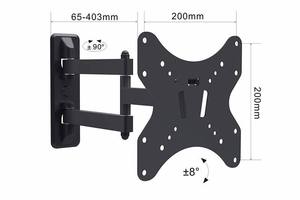 Nhà máy chuyên nghiệp chất lượng cao chuyển động đầy đủ xoay nghiêng TV Wall Mount <span class=keywords><strong>Bracket</strong></span> cho <span class=keywords><strong>LED</strong></span> LCD 17 " - 55" - Product Image 5