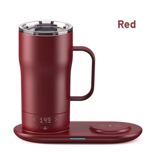 535ml Fast Wireless Charging Dull Black Heated Coffee Mug App Controlled <b>Smart</b> Self-Heated Travel Mug 18oz Capacity - Product Image 5
