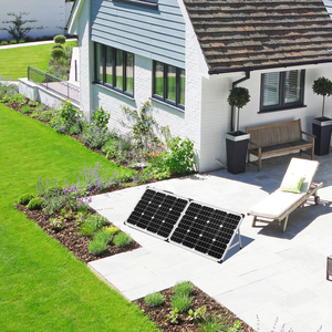 DOKIO 100W 160W 200W Panneau solaire pliable Chine 10A/20A 12V Contrôleur cellule photovoltaïque pliable/Système Chargeur Panneau solaire - Product Image 5