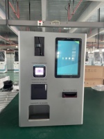 Kiosque de paiement en espèces avec écran tactile capacitif 10,1'' compatible Windows et Android, service SDK, machine de change de devises