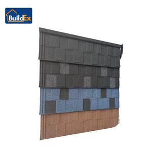 Toiture en métal enduite <span class=keywords><strong>de</strong></span> pierre moderne Feuilles <span class=keywords><strong>d</strong></span>'<span class=keywords><strong>ardoise</strong></span> ondulées colorées Bâtiment ignifuge <span class=keywords><strong>Prix</strong></span> compétitifs Toiture en acier - Product Image 6