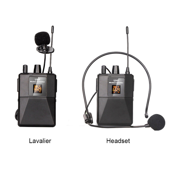New Performance Speaking Teaching Use Recharging Lavalier Microphone Mini Wireless Headset Microphone