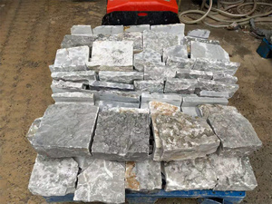 Exterior and <strong>Interior</strong> <strong>Grey</strong> Limestone Stone Tiles Wall <strong>Cladding</strong> - Product Image 5