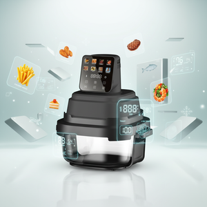 Best Top Cover Portable Hot New Non-stick Fat Free Fresh Transparent Deep Smart Glass 1.5-<strong>4</strong> <strong>L</strong> <strong>air</strong> <strong>Fryer</strong> Non Toxic - Product Image 3