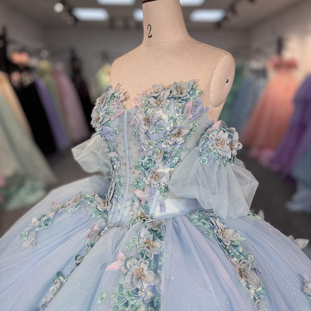 Shop High-Quality Sky Blue Gowns for Graduation & Events