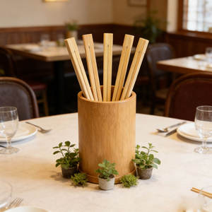 Produits de cuisine, baguettes en bambou pour la cuisine, <span class=keywords><strong>prix</strong></span> avantageux, ensemble d'ustensiles, jetables, biodégradables, nourriture chinoise - Product Image 3