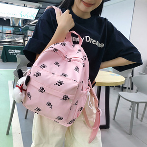 <b>Lightweight</b> Mini <b>Backpack</b> With Flowers Pattern Casual Style For School Women Summer 2023 - Product Image 2