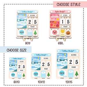 Lớp Học trang trí Montessori lịch giáo dục trẻ em trang trí phòng học lịch Montessori hoạt động học tập lịch gia đình - Product Image 4