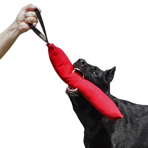 プロの環境に優しいファッション犬の咬傷棒ハンドル引き裂き抵抗性コットン生地ヘビーデューティモーラーチューイングトレーニングツール用 - Product Image 3