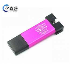 ดีบักเกอร์ St-Link V2 สำหรับการเขียนโปรแกรมและการดีบักไมโครคอนโทรลเลอร์ STM8 STM32 พร้อมสายเคเบิลในชุด - Product Image 5