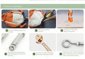 เก้าอี้ชิงช้าทรงกลมสำหรับเด็ก รุ่นสัตว์น่ารัก สไตล์โมเดิร์น พร้อมชุดแขวน สำหรับใช้ภายในและภายนอกอาคาร - Product Image 3