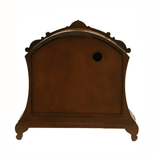 European Style Solid Wood Table Clock Dome Shape Hourly Chime Retro Wooden Clock 1033A - Product Image 2