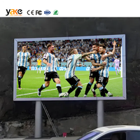 Écran LED d'affichage numérique extérieur grand format personnalisé Yake, étanche, pour publicité, scène, application murale, P4 P5 P6 P8 P10