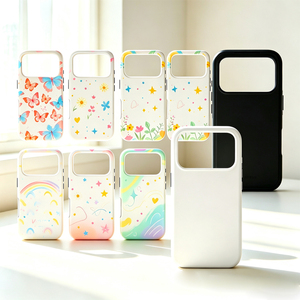 FONLYU Venta al por mayor de fábrica: Fundas para teléfono 3D 2 en 1 para sublimación, acabado mate y brillante, para la serie <span class=keywords><strong>iPhone</strong></span> 17, cubiertas personalizadas para móvil. - Product Image 1