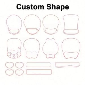 Wholesale Mouse Pad Custom Design Printed Brand Rubber PVC Promotion Office Business Gift Wrist Rest Eva Mousepad - Product Image 5