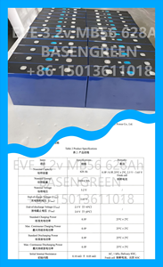 Basen sheila 3.2V 230ah 280ah 320ah có thể sạc lại năng lượng mặt trời LiFePO4 pin lithium di động lăng trụ Pin Lithium ion cho thuyền - Product Image 5