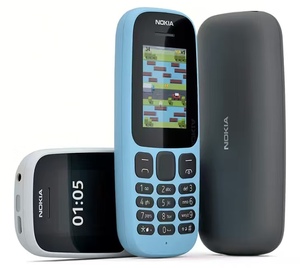 Téléphone à clavier pour <span class=keywords><strong>NOKIA</strong></span> 105 (VERSION 2017) – Téléphone portable débloqué double SIM 2G, modèle barre, pour la vente en gros - Product Image 1