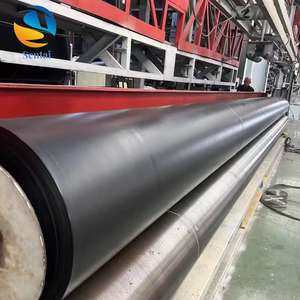 Revêtement de géomembrane HDPE texturé de conception industrielle, surface antidérapante pour couverture de décharge en pente, revêtement d'étang, approvisionnement direct en usine - Product Image 2