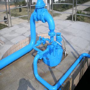 جهاز تسوية الرمال الحلزوني لمعالجة مياه الصرف الصحي بفصل السوائل الصلبة ، آلة مغرفة الرمال الحلزونية - Product Image 2